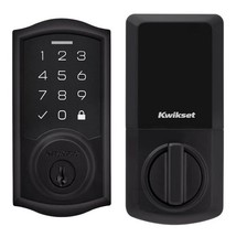 Kwikset SmartCode 270 Keyless Entry Electronic Touchpad Deadbolt Door Lock Black picture