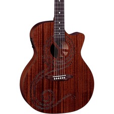 Luna Gypsy Maluhia Grand Concert Acoustic-Electric Guitar Natural picture