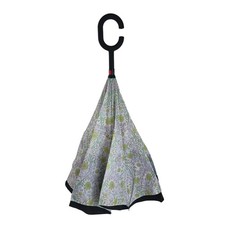 Artico Inverted Reverse Umbrella Windproof Double Layer C-Handle Sweet Briar picture