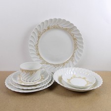 Haviland Limoges Ladore 7pc Place Setting Bowls Plates Cup & Saucer picture