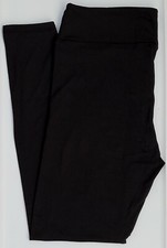 One Size LuLaRoe OS leggings Solid Black NEW Buttery Soft NWT  picture