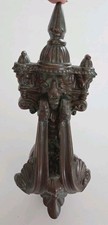 Vintage Archibald Kenrick & Sons Cast Iron Face Doorknocker #419 picture
