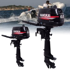 HANGKAI 2/4-Stroke 3.5/3.6/4/6/6.5/7 HP Boat Engine Outboard Motor Water Cooling picture