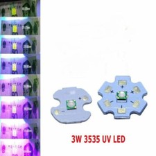 5-10pcs 3W Ultra Violet UV 365nm 380nm 385nm 395nm 405nm 420nm High Power LED picture