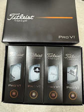 NEW TITLEIST 2026 PRO V1 GOLF BALLS ~ 1 DOZEN ~ LOGO OVERRUN picture