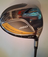 TaylorMade R7 Draw 460 Driver RH 10.5 Deg Graphite Reax 55 Regular Flex 44.5