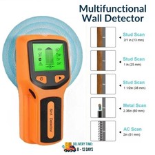 5 in 1 Electric Detector Wall Wood Metal Sensor Wire Stud Finder Cable Scanner picture