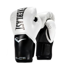 Everlast ProStyle Elite v2 Training Boxing Gloves, 12oz, White picture
