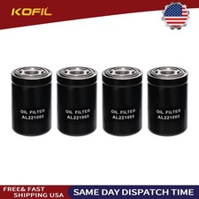 4X AL221066 Hydraulic Oil Filter, Compatible with John Deere Tractors picture