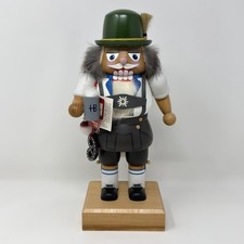 E. M. Merck Old World Christmas Nutcracker Bavarian Octoberfest Germany Signed picture