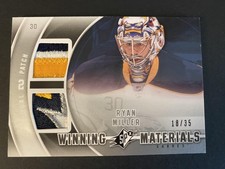 2011-12 SPx #WM-RM Ryan Miller Winning Materials Patches #/35 picture