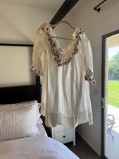 RARE Doen — Chateau Dress — Large — Salt Strawberry picture