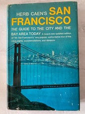 Herb Caen's San Francisco Guide City Bay Area 1967 Doubleday Illustrated picture