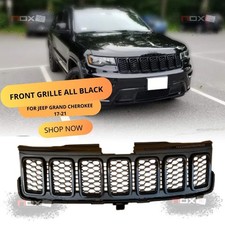2017-2021 Jeep Grand Cherokee Front Upper Grille Black 68258419AC picture