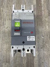 NEW GENERAC CB 200A 2Pole 240V 225AF 0K0133 gbu202b picture