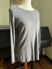  INC International Concepts Womens XL Gray Long Sleeve Top picture