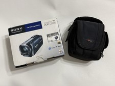 Sony Handycam HDR-CX110 HD Camcorder Black 25x Zoom 3