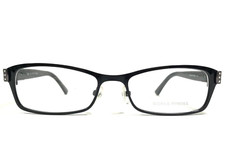 Sonia Rykiel Eyeglasses Frames 7228 00 Black Rectangular Crystals 51-17-140 picture