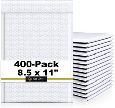 400-Pack WHITE 8.5 x 11