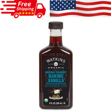 Watkins All Natural Original gourmet baking Vanilla with Pure Extract 8 fl oz picture