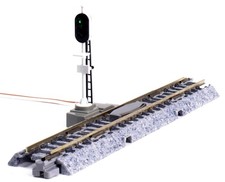 KATO 3 Light Automatic Signal SX 64mm Track Set picture