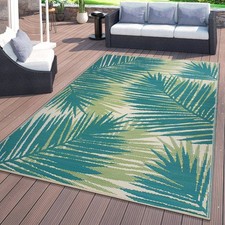 Rugshop Indoor Outdoor Carpet Floral Tropical Reversible Plastic Outdoor Rugs picture