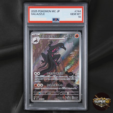 PSA 10 Salazzle AR 744/742 MC Start Deck 100 Battle Collection Pokemon Card picture