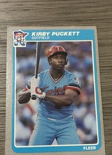 1985 Fleer - Kirby Puckett #286 (RC) picture