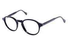 OTIS+GREY OG 202117 BLACK ROUND AUTHENTIC DESIGNER EYEGLASSES 48-20-145 picture