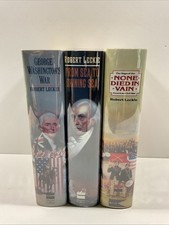American History Robert Leckie lot of 3 DJ HC George Washington's War and more picture
