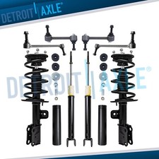 Front Struts & Coil Spring Rear Shocks Sway Bars Kit for 2013 - 2019 Ford Taurus picture