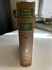 VTG 1937 Antique 📕 World's Greatest Literature  Ivanhoe abl picture