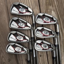 Wilson Staff D-200 Iron Set 4-PW UST Mamiya Elements Chrome 59FR Reg Flex picture
