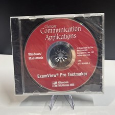 Glencoe Communication Applications Exam View Pro Testmaker. Windows/ Macintosh picture