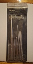 VTG Craftsman 943938 Punch & Chisel Set 9 (8) PC Set w/ Pouch Missing 3/4 Chisel picture