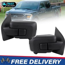 Fits 2021-2024 Ford F-150 Driver & Passenger Side Mirror W/Camera 18+1 Pin New picture