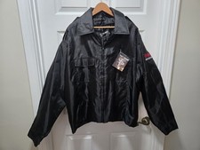 NEW Tact Squad Men's XL Black Pockets Nylon Windbreaker  picture