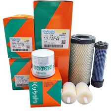New Complete Filter Service Kit for Kubota G2460 ZD18 ZD21 BX1870 TG1860 picture