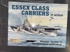 ESSEX CLASS CARRIERS in action Warships Number 10 picture