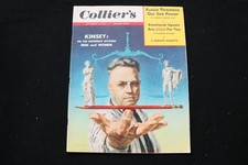 1953 SEPTEMBER 4 COLLIER'S MAGAZINE - ALFRED KINSEY COVER - E 30437 picture