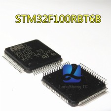 5PCS STM32F100RBT6B QFP New *pt picture