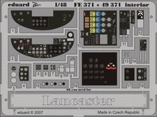 Eduard 1/48 Avro Lancaster Cockpit (Tamiya) FE371 picture