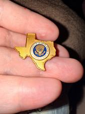 President George W. Bush Texas shaped, presidential seal, 2004 campaign gift picture