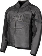 ICON Contra 3 Rizz Rizz Motorcycle Jacket Stealth Street Sport Cruiser All Sizes picture