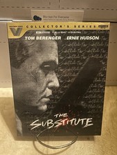 The Substitute 4K Vestron Collectors Series #37 Blu-ray + Slip Sleeve Cover 1996 picture