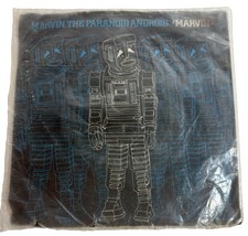 RARE 80’s MARVIN THE PARANOID ANDROID THE DOUBLE 45 Vinyl picture