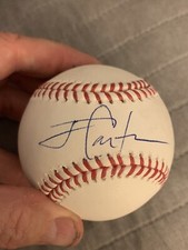 President Jimmy Carter signed baseball  COA Beckett includes cube picture