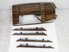 2017-2020 Maserati Ghibli Front & Rear Door Console Trim Wood Grain Set OEM 52k picture