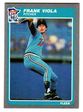 1985 Fleer - Frank Viola #291 Minnesota Twins picture