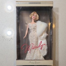 NRFB Marilyn Monroe Timeless Treasures Collector Edition Mattel 2001 Barbie Doll picture